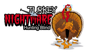 product logo for a hunting blind