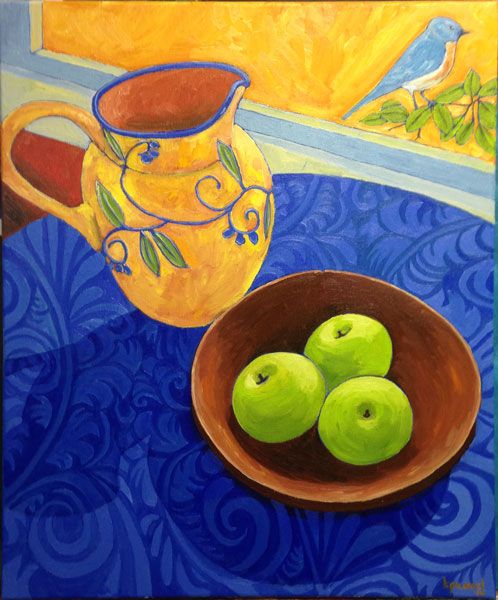 Still-Life-with-grenn-apples-and-blue-bird.jpg
